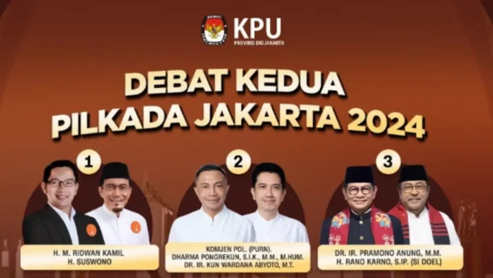 Para Calon Pilgub Jakarta