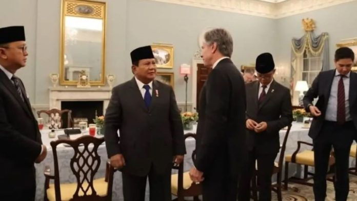 Prabowo menanyakan langkah konkret AS tangani konflik Palestina,