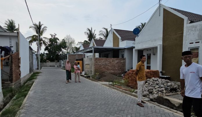 Tampak depan rumah KPR FLPP