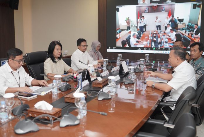 Pertemuan Wamen PU dan Wamen HAM