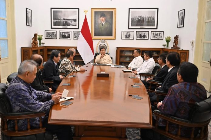 Sembilan Naga Dipanggil ke Istana Presiden