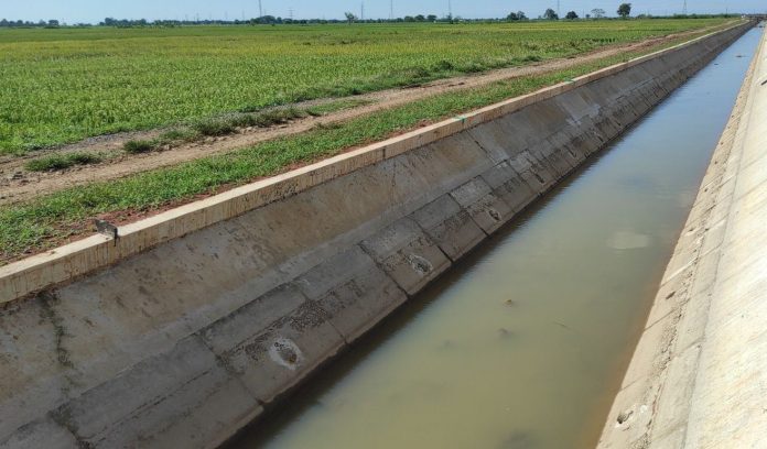 Irigasi sawah milik Kementerian PU