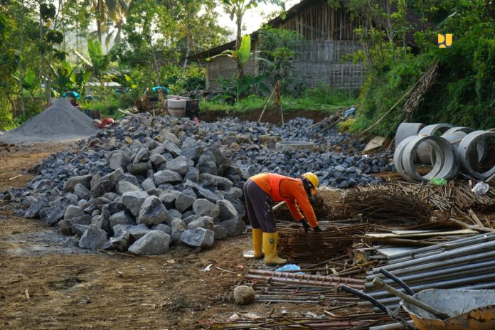 Irigasi di Tinggal Temanggung