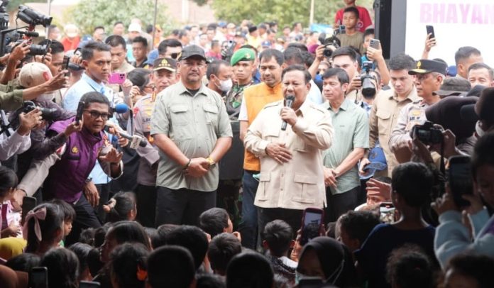 Presiden Prabowo di Aceh Tamiang