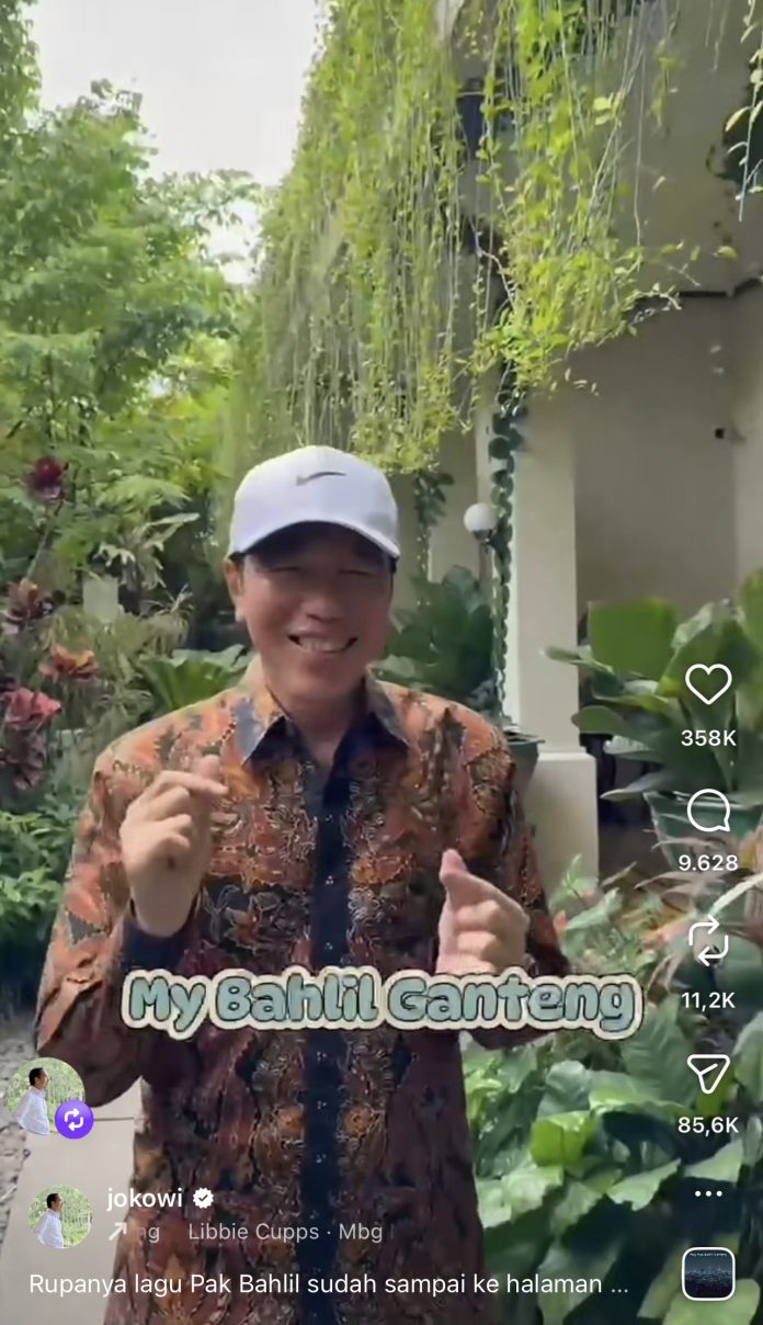 Jokowi Bahlil