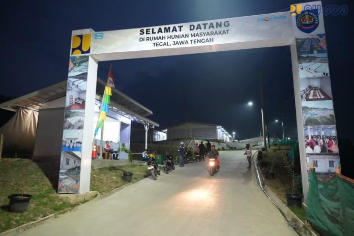Huntara di Tegal Jateng